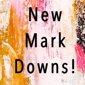 New items added and new closet markdowns